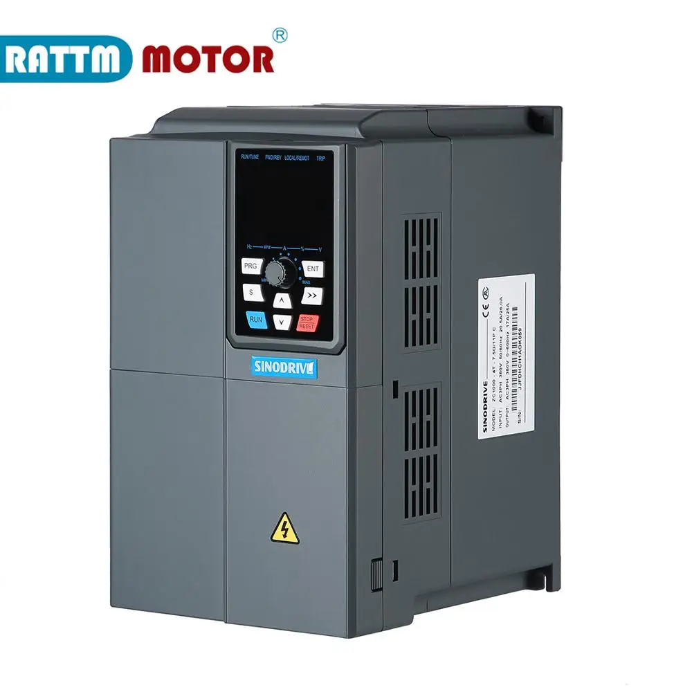 

Good quality ZC1000-4T-7.5kw 380V inverter VFD 3 phase Output Frequency Converter Adjustable Speed 600Hz 17A/25A Speed control