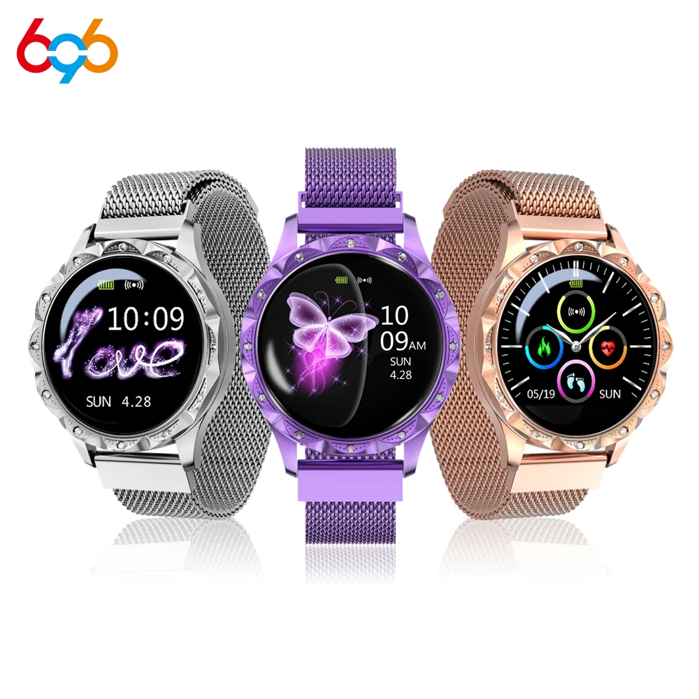 696 D18 women smart bracelet heart rate blood pressure detection movement track tracking female physiological cycle reminder