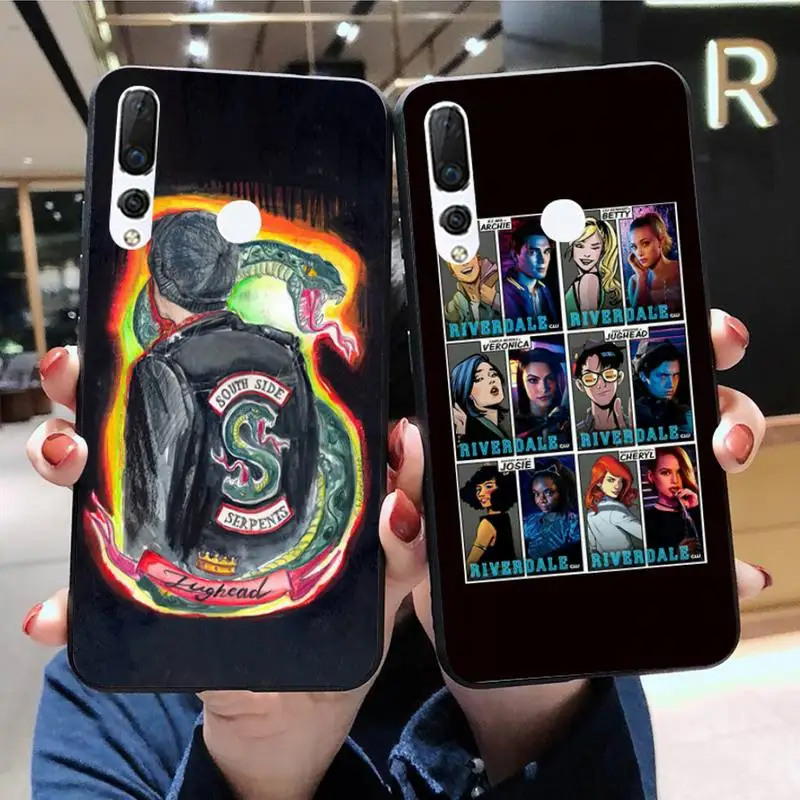 

Riverdale Black Soft Shell Phone Case Capa for Huawei Honor 30 20 10 9 8 8x 8c v30 Lite view pro