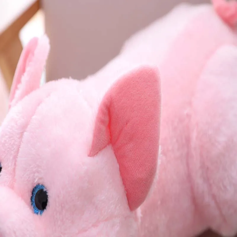 1 шт. 45 см Kawaii Лежа Розовая Свинья плюшевая кукла ребенок прекрасный свинья животное мягкая игрушка высокое качество диван подушка милый ребенок подарок на день рождения