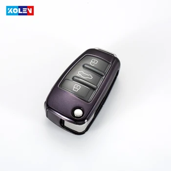 

Soft TPU Car Remote Key Case Cover For Audi A3 A4 A6 A7 A8 C4 C5 C6 Q5 Q7 Quattro Sline Key Protection Shell Holder Fob 20182019