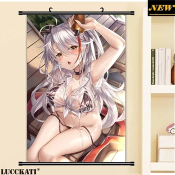 

Azur Lane Bilan Hangxian prinz eugen breasts bikini ass wet cameltoe sexy loli cartoon anime wall scroll poster canvas painting