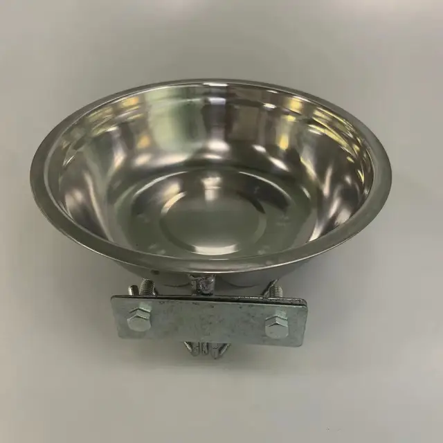 Ciotola Appendibile Per Animali 2 In 1 - Acciaio Inox Per Gabbie Di Cani E Gatti, 18cm - Foto 7