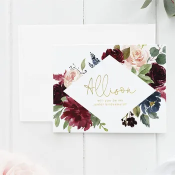 

Will you be my bridesmaid card, bridesmaid proposal card, be my maid of honor, bridesmaid card, bridesmaid proposal