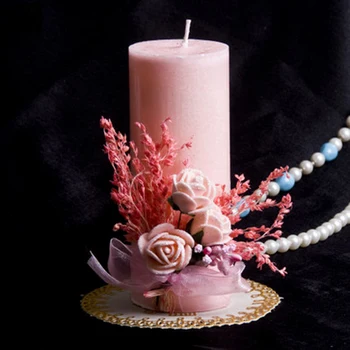 

Creative Wedding Candles Scented Candle Birthday Romantic Weding Decoration Bougie Cire Candlestick Decoration Supplies WKK026