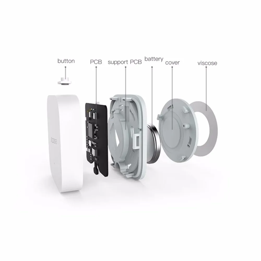 Новинка, умный датчик температуры и влажности Aqara, беспроводной детектор сигнализации в реальном времени с помощью приложения, умный дом