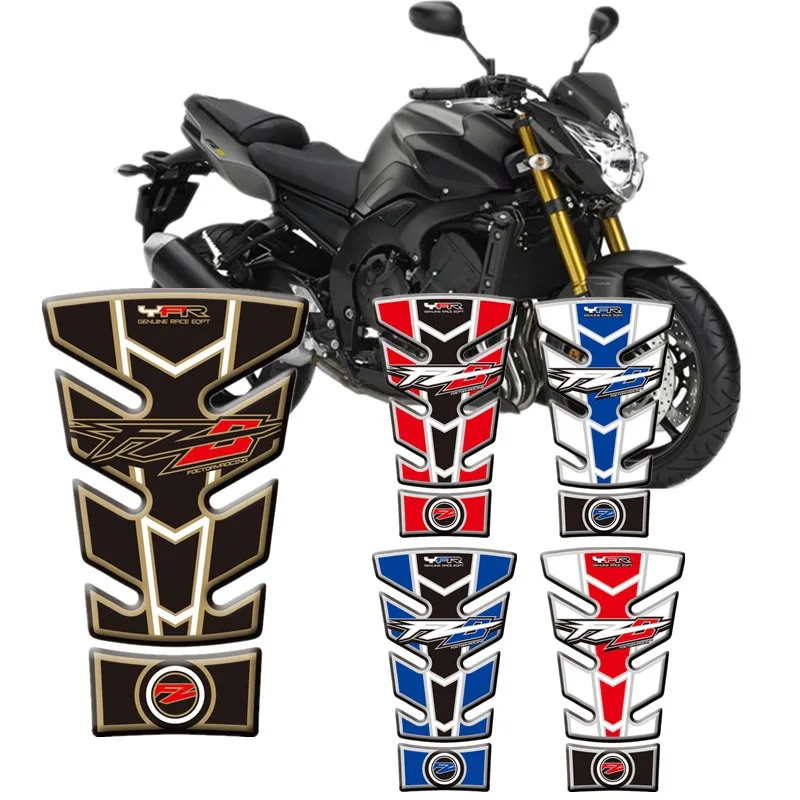 Наклейка на мотоцикл для Yamaha FZ8 2010- Мотоцикл 3D танк Pad Защитная крышка наклейки стикер s