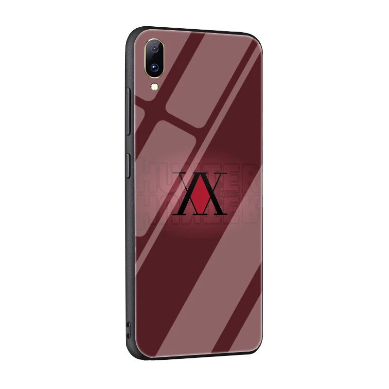 EWAU Hunter X Hunter закаленное Стекло телефон крышка для Vivo V5 Y89 Y85 V15 Y17 Y91 Y93 Y95 Y91C - Цвет: G4