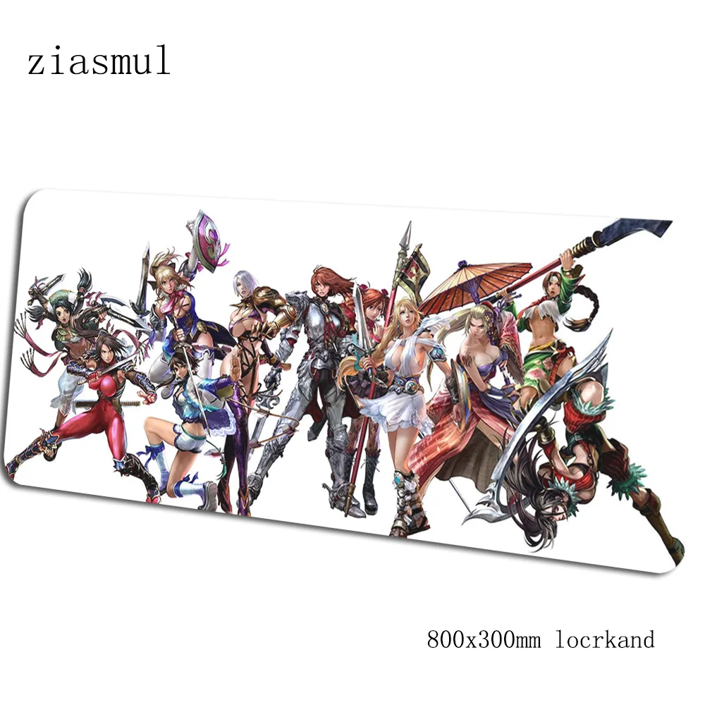 Soulcalibur коврик для мыши геймер массовый узор 800x300x3 мм notbook коврик для мыши игровой коврик для мыши милый компьютер стол коврик для мыши - Цвет: pattern 3