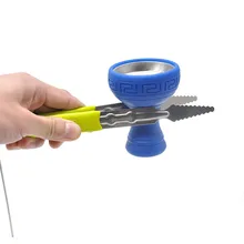 212 мм Металлические многофункциональные щипцы для кальяна Пинцет Chicha Shishia Аксессуары Гаджеты для большинства наргуил Kaloud уголь пинцет