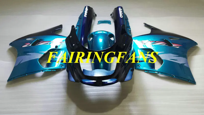 Обтекатель комплект для KAWASAKI Ninja ZZR1100 93 99 01 03 ZZR 1000 ZX11 ZX11D 1993 2001 2003 ABS синий