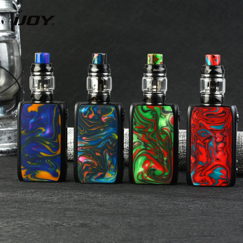 

Hot sell IJoy Shogun Univ Kit 180W TC box mod 5.5ml tank vape kit fit 18650 battery vaporizer VS Drag 2 electronic cigarette