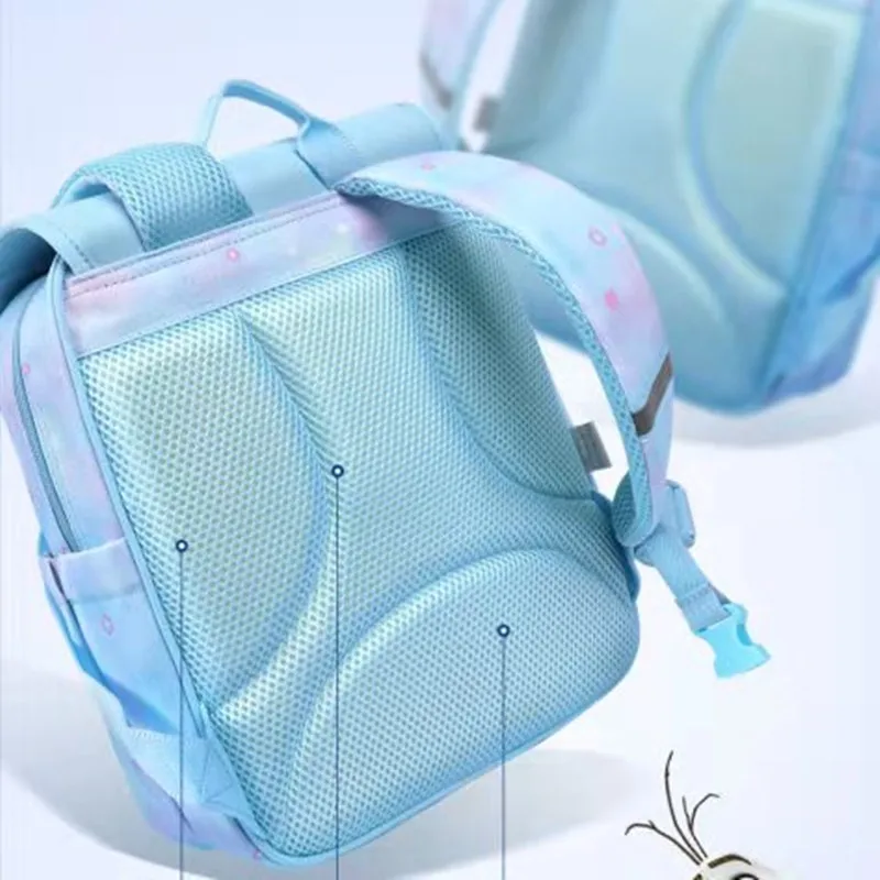 Disney Frozen Kindergarten Girl Backpack Primary Student Shoulder Orthopedic Bag  Age 4-9 Years Birthday Gifts Mochila Escolar