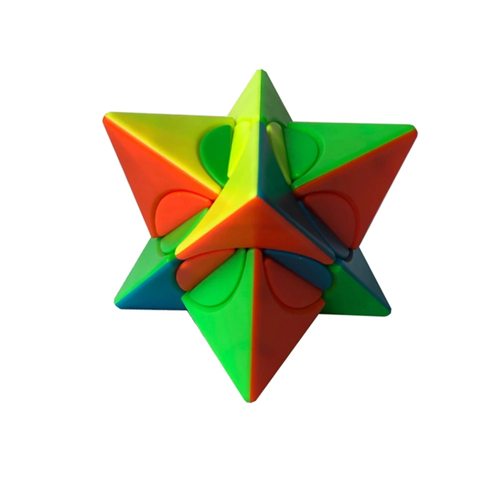 IQ-Cubes Funs Lim динозавр звезда/Призма/октаэдр/Пирамида странной формы куб высокоскоростной куб головоломка волшебные детские игрушки