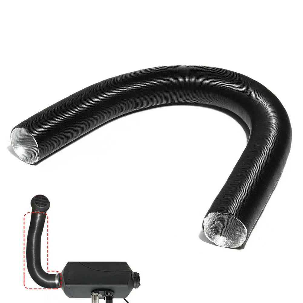 42/60/75mm Combustion Warm Heater Repair Replacement Part Parking Aluminum Foil Duct Car Accessories Spare Air Inlet Pipe Ripple