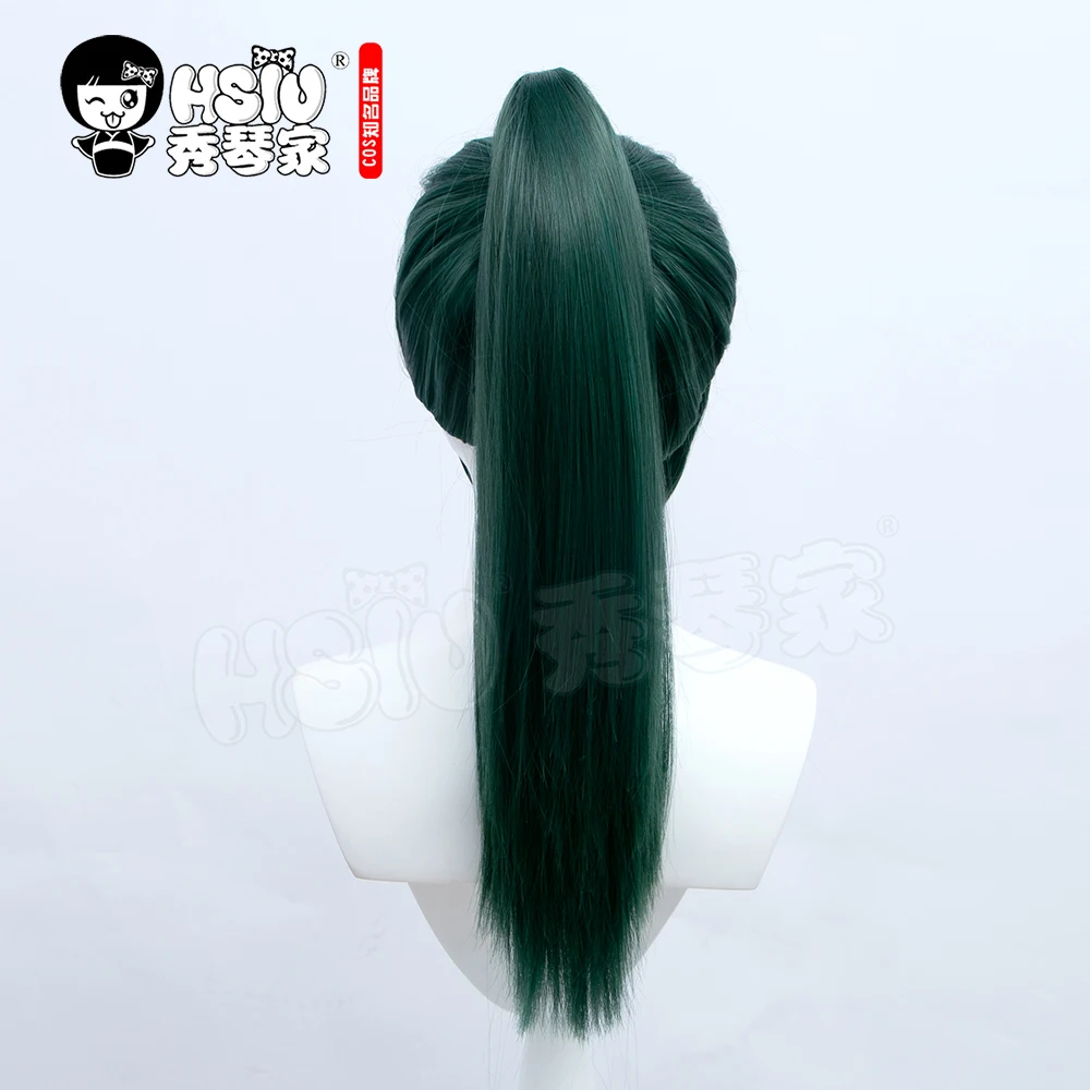 Hsiu Anime Jujutsu Kaisen Cosplay Maki Zenin Wig Dark Green Ponytail Short Hair & Free Gift Brand Cap -Zentai shop online Hcbf92b3bfaaa47c1a99fe44323133b25z.jpg