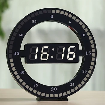 

LCD Electronic Clock Vibration Alarm Sound Adjustable Strobe Digital Watch Electronic Table Light Prompt Alarm Clocks