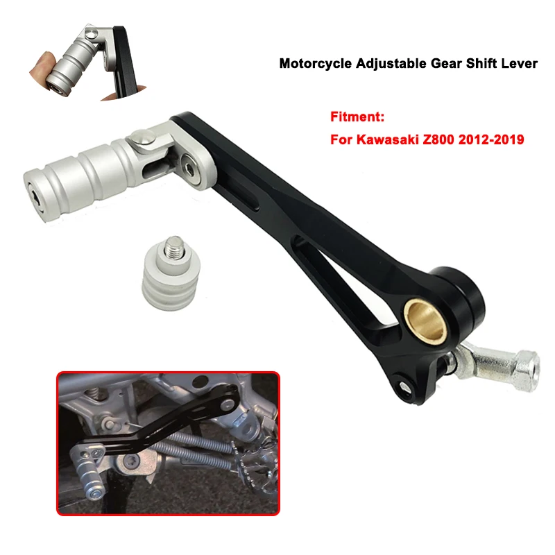 

Для KAWASAKI Z800 Z 800 2012-2019 2015 2016 2017 2018 CNC Алюминиевый Регулируемый складной рычаг переключения передач