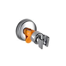  Adjustable Shower Head Holder Plastic Vacuum Wall Mount Strong Suction Shower Movable Bracket Fixed Bracket Bathroom Supplies 