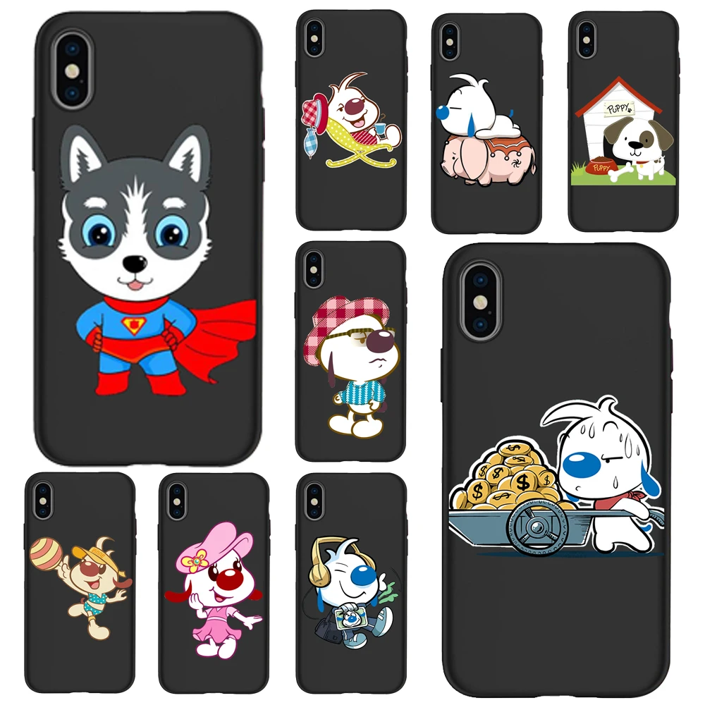 Музыкальный щенок DC Человек-паук для iphone 11 Pro Чехол Xr Xs Max X 6 6S Plus 5 5S SE TPU 7plus чехол