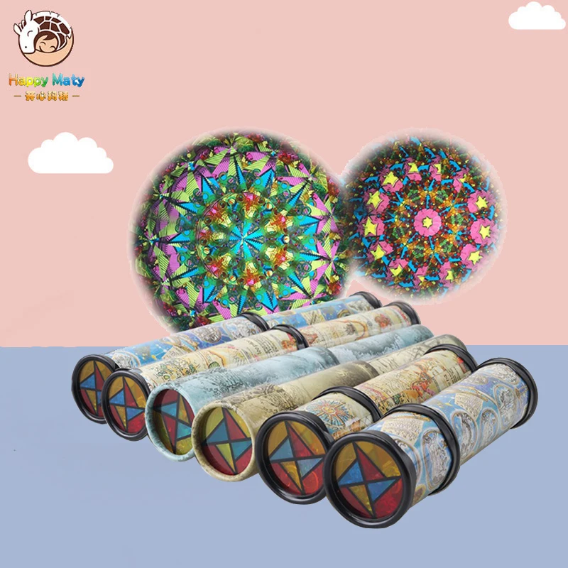 

Happymaty Scalable Rotation Kaleidoscope Magic Changeful Adjustable Fancy Colored World Toys For Children Autism Kid Puzzle Toy