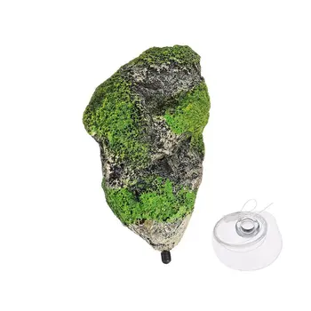 

Simulation Of Floating Stone Aquarium Landscaping Decoration Sci-fi Artificial Water Grass Landscaping Stone Suspended Stone