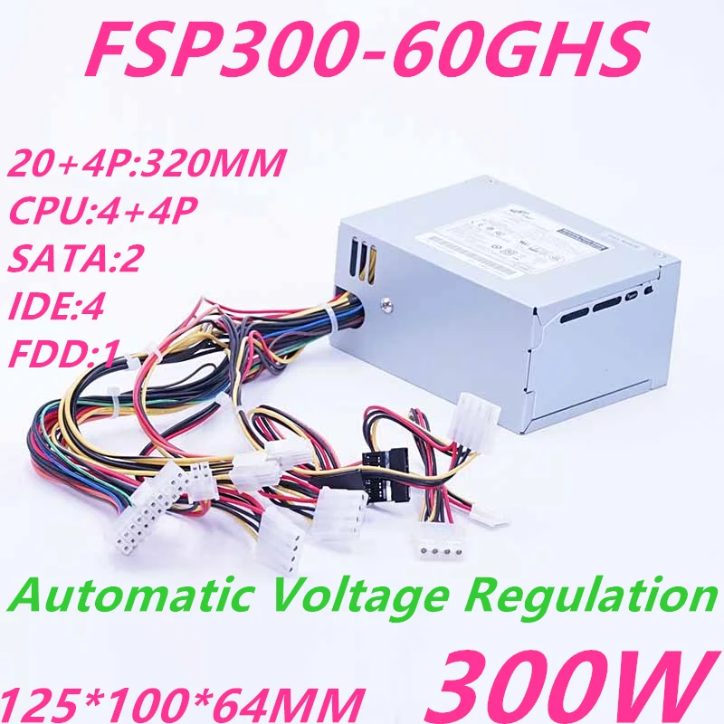 PSU для FSP SFX MATX RTX 1050Ti 1060Ti 300W блок питания FSP300-60GHS