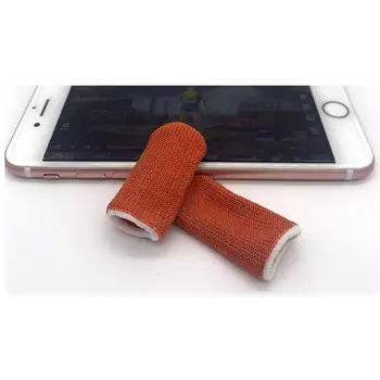 

Gaming Finger Sleeve Touchscreen Finger Gloves Conductive Fiber Cap Anti-Sweat Breathable Touch Sensitive for Mobile Phone Games