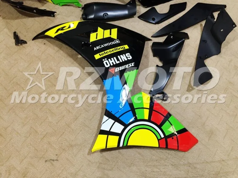 4 подарки ABS литья под давлением Обтекатели комплект подходит для YAMAHA YZF-R1 2013 12 13 14 R1 обтекатель набор на заказ крутой