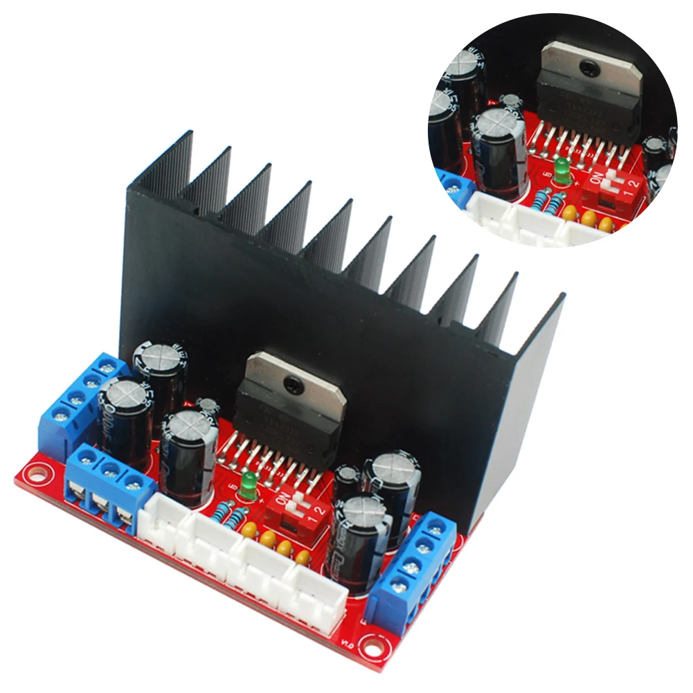 HIFI 4 Channel Digital Amplifier Board TDA7377 Surround High Power Multi Protection Subwoofer Stereo Home Theater Audio Speakers