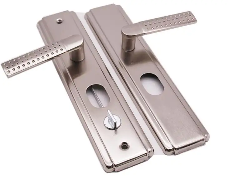 

Hardware Safety Outer Easy Install Indoor Anti-theft Stainless Steel Universal Furniture Door Handle Locks Durable Grip