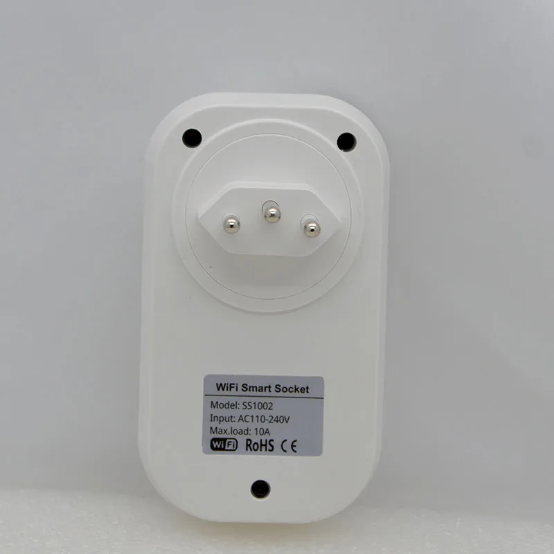 Wifi Smart Socket110~ 240 В 10A Switzerland Jack беспроводной штекер работает с Alexa Google Assistant Smart Life APP
