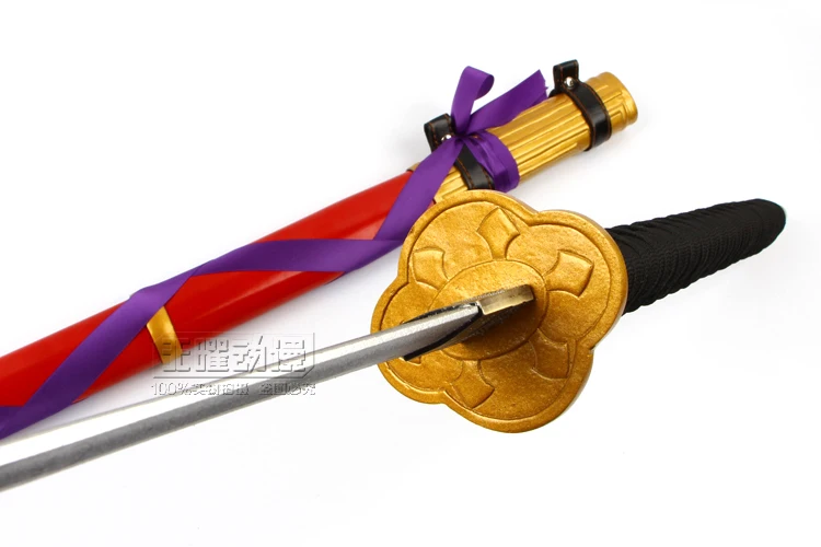 160 см Длина онлайн игры Touken Ranbu меч Taroutachi Ootachi KATANA Косплей Опора реальной Сталь лезвия-без острых/красный