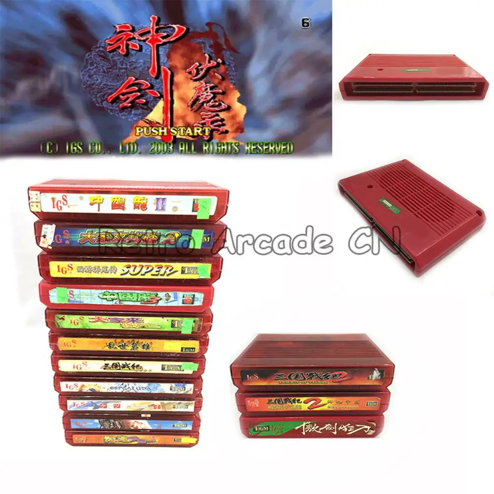 Оригинальная игровая доска SNK MVS NEO GEO AES печатная плата коллекция catridge супергерои