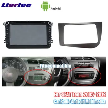 

Liorlee For SEAT Leon 2005-2012 Car Android Radio GPS Navi Navigation DVD CD Player Stereo BT HD Screen Multimedia