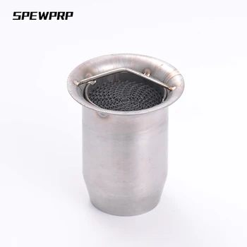

SPEWPRP Catalyst DB Killer 60MM For Motorcycle Exhaust Muffler DB killer Silencer Noise Sound Eliminator Motorcycle Accessories