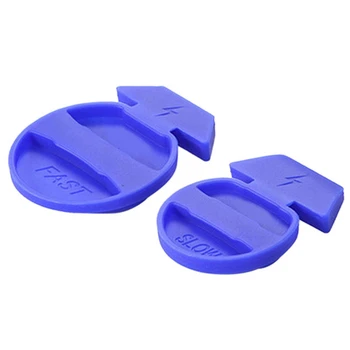 

Car Charging Port Cover for Tesla Model 3 Waterproof Dust Cover Automotive Modification Accessories for Tesla Model 3 (Blue)