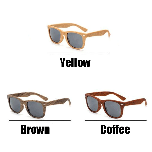 Wood Grain Sunglasses Ladies Men's Polarized Zebra Retro Bamboo Wood Ladies Sunglasses with High Quality Block Ultraviolet Rays anti blue light glasses