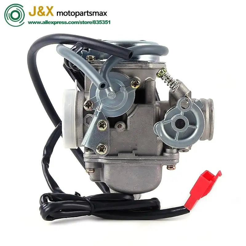 PD24J PD28J PD30J карбюратор топливо Carb GY6 125cc 150cc 175cc 250cc 4 тактный двигатель скутеры вездеходы Gokart Roketa Taotao Sunl бак