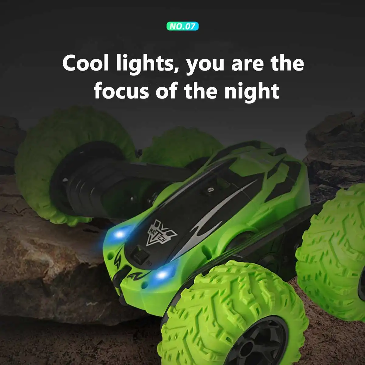 3D флип-пульт дистанционного управления RC автомобиль с светильник трюк Дрифт Деформация-багги автомобиль Рок Гусеничный ролл автомобиль Рождество Дети робот RC автомобиль игрушка