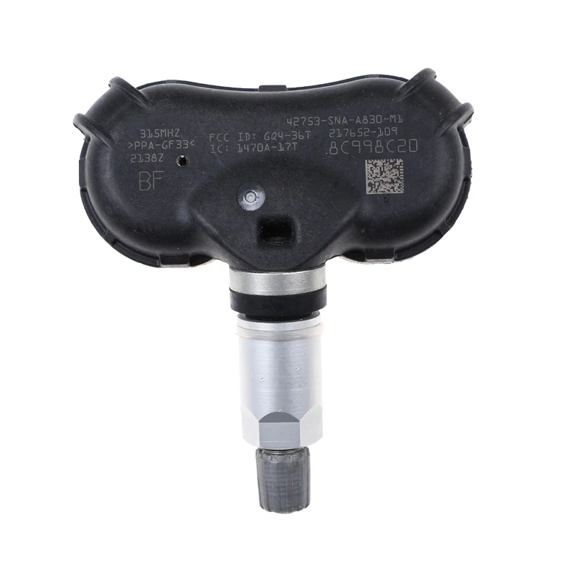 4 шт./партия 42753SNAA830M1 датчик давления в шинах TPMS для Honda для Odyssey CR-Z Civic Insight Element Acura CSX 315 МГц