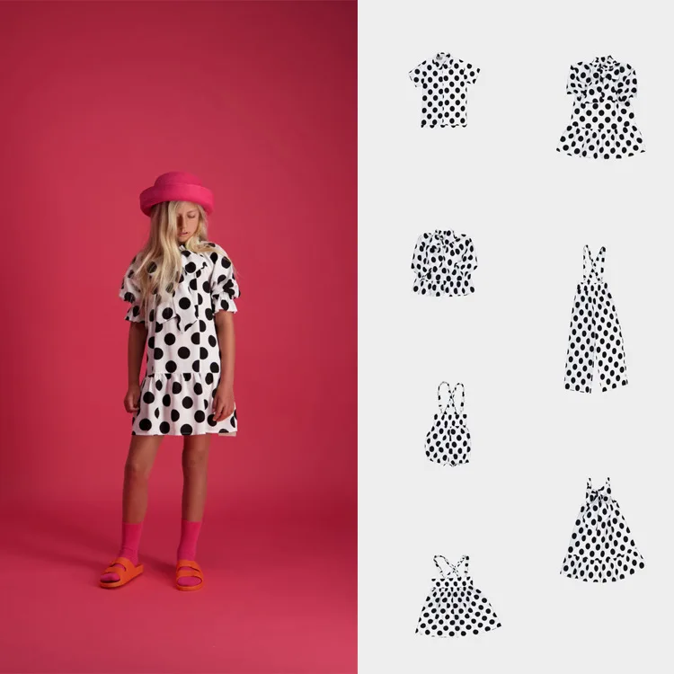 

Kids Carbons Summer Clothing Set