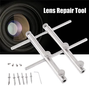 

Lens Spanner Wrench Repair Open Tool Ring Remover Stainless Steel with Three Set Driver for DSLR Camera Repair Screwdriver