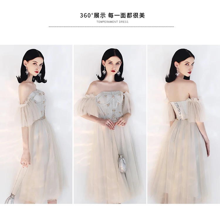 Осеннее Новое поступление, вечерние платья для выпускного вечера vestido de noiva sereia, вечернее сексуальное платье, расшитое бисером