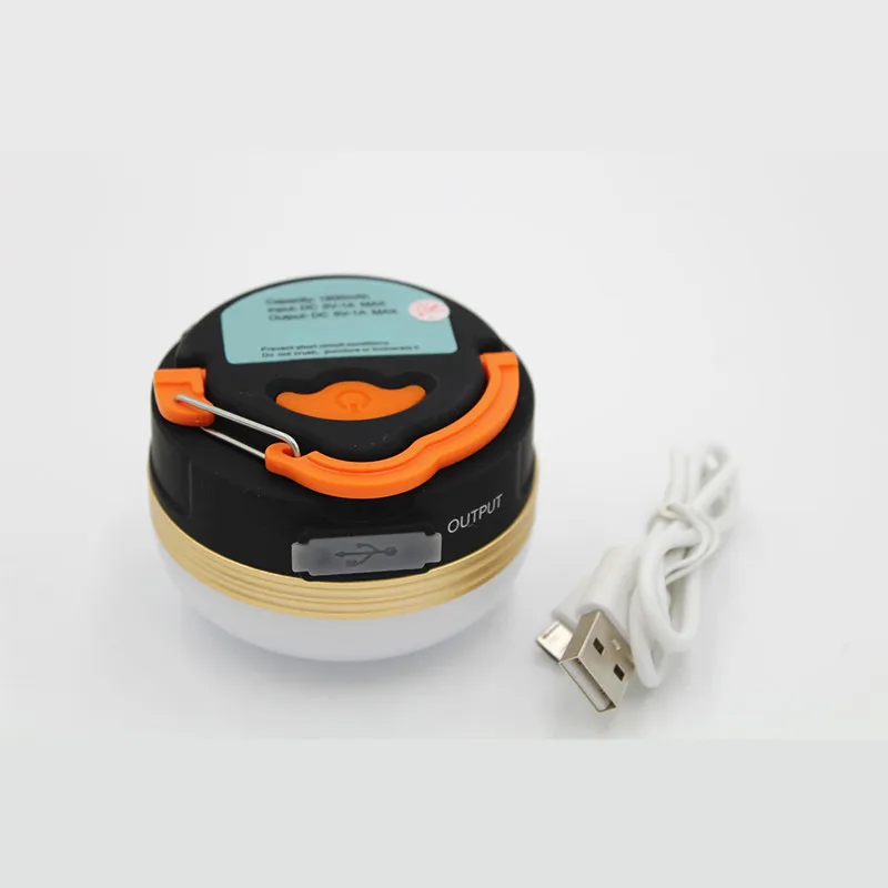 

New Style USB Camping Lamp Multi-functional Outdoor Discharge yuan qiu deng LED Tent Light
