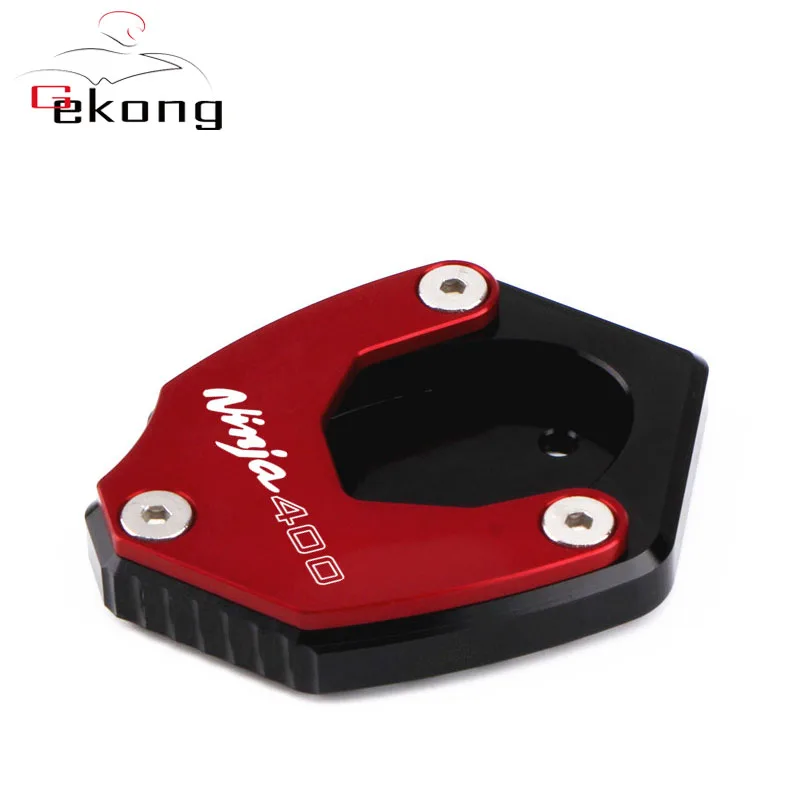 Red Подходит для KAWASAKI NINJA400 NINJA 400 250 NINJA250 аксессуары для мотоциклов подножка боковая подставка Удлиняющая площадка для увеличения - Цвет: Red