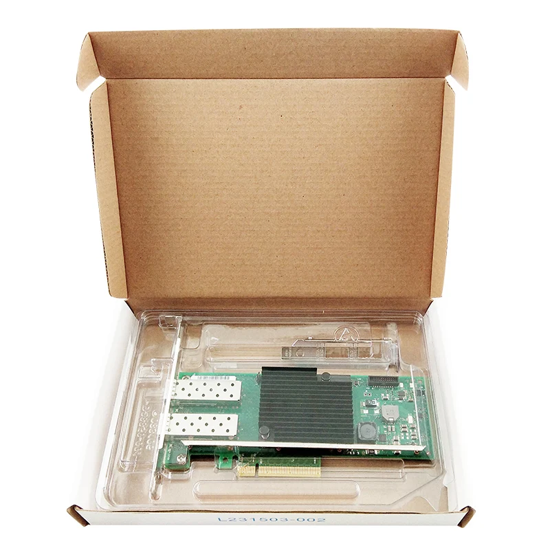 X710-DA2 сетевой адаптер NIC Intel X710BM2 с двумя портами SFP+ 10 Гб PCI-e Ethernet