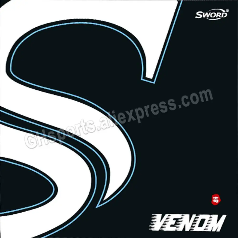 Sword Venom Long Pimples Out Table Tennis Rubber For Pingpong Racket