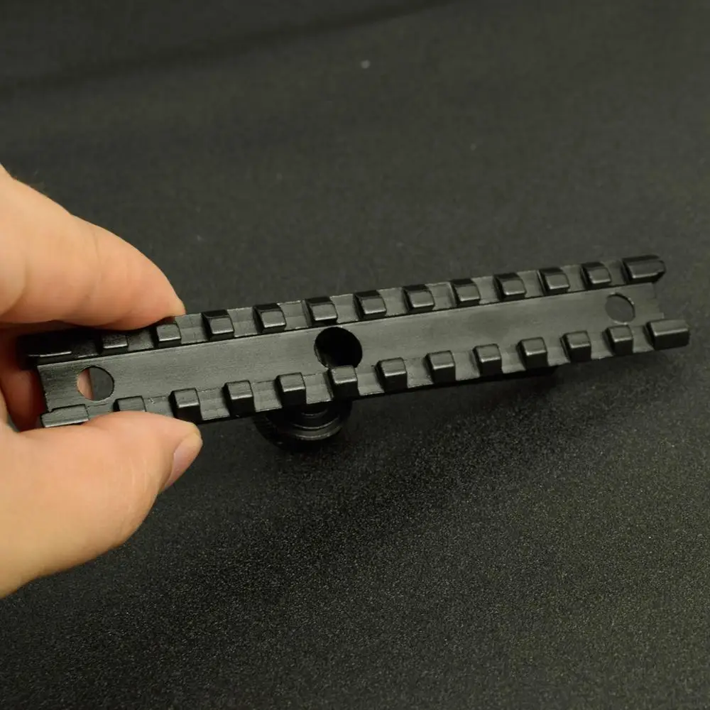 Тактический 12 слотов Weaver рейка крепление 20 мм прицела крепление база AR для M4/M16 ручка для переноски с плоским верхом рельс Охотничьи аксессуары