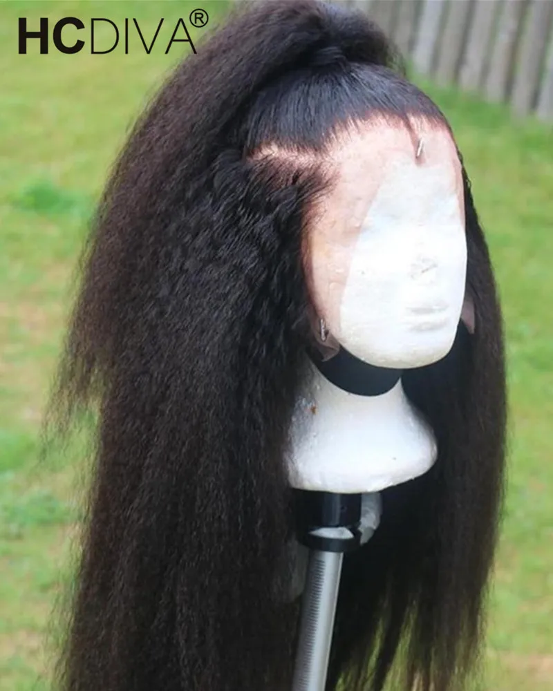 13*6 фронтальный парик из кружева, кудрявые прямые волосы парик из бразильских человеческих волос, 180% плотность, Реми, человеческие волосы, парики для женщин